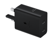 Samsung 50W USB-C Duo Travel Adapter with USB-C Cable - Samsung 50W USB-C Duo Travel Adapter with USB-C Cable - Black Ennap.com