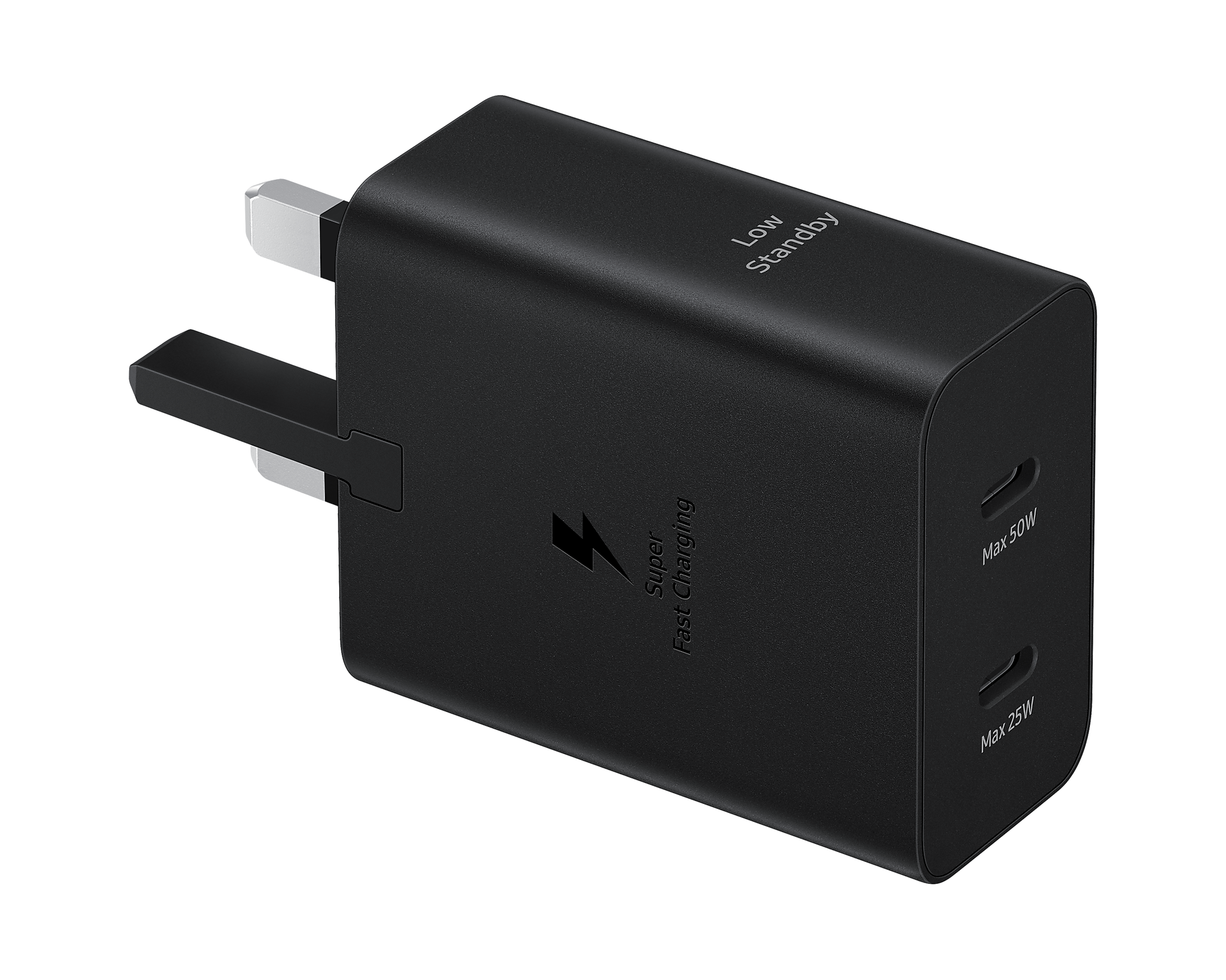 Samsung 50W USB-C Duo Travel Adapter with USB-C Cable - Samsung 50W USB-C Duo Travel Adapter with USB-C Cable - Black Ennap.com