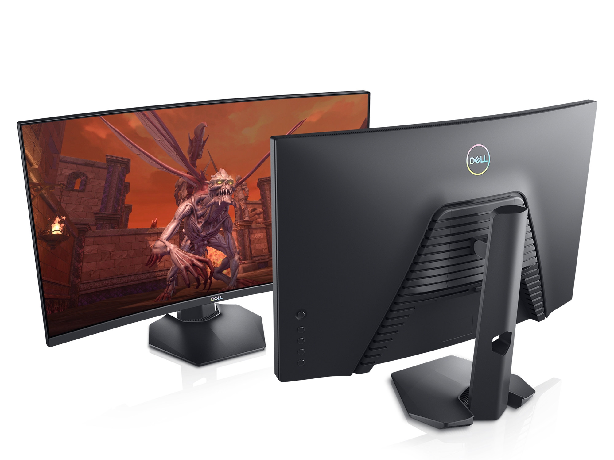DELL S2721HGF 27-Inch FHD VA 144Hz 1Ms Curved Gaming Monitor - DELL S2721HGF 27-Inch FHD VA 144Hz 1Ms Curved Gaming Monitor - Default Title Ennap.com
