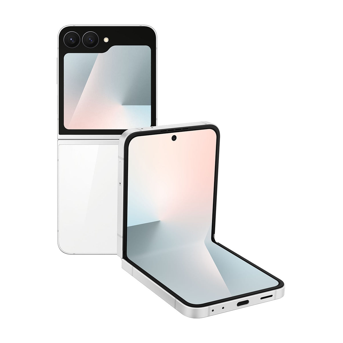 Samsung Galaxy Z Flip7 FE-Storage Capacity: 8GB + 128GB-Color: White--Ennap.com
