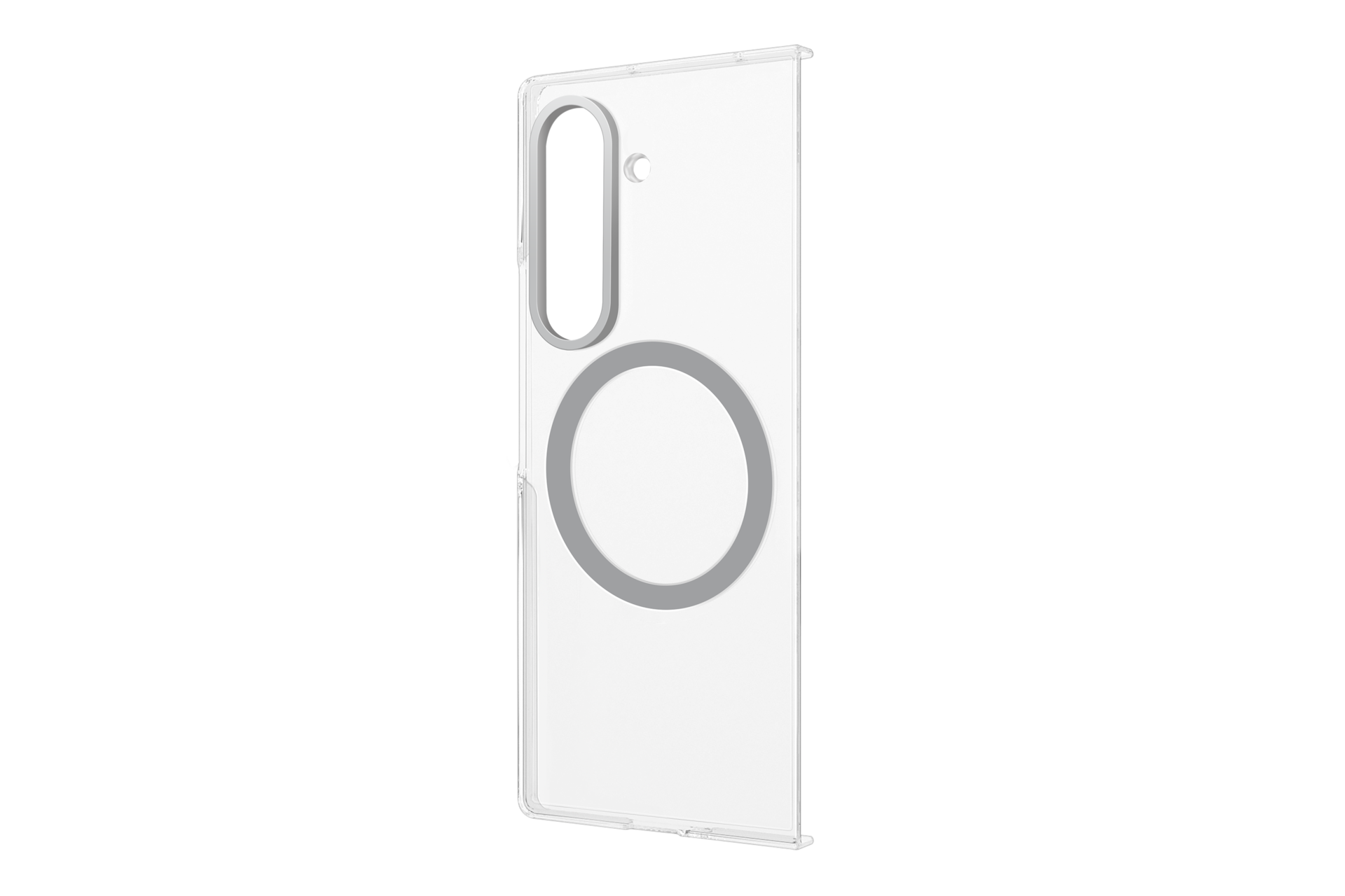 Samsung Galaxy Z Fold7 Clear Magnet Case-Color: Transparent---Ennap.com
