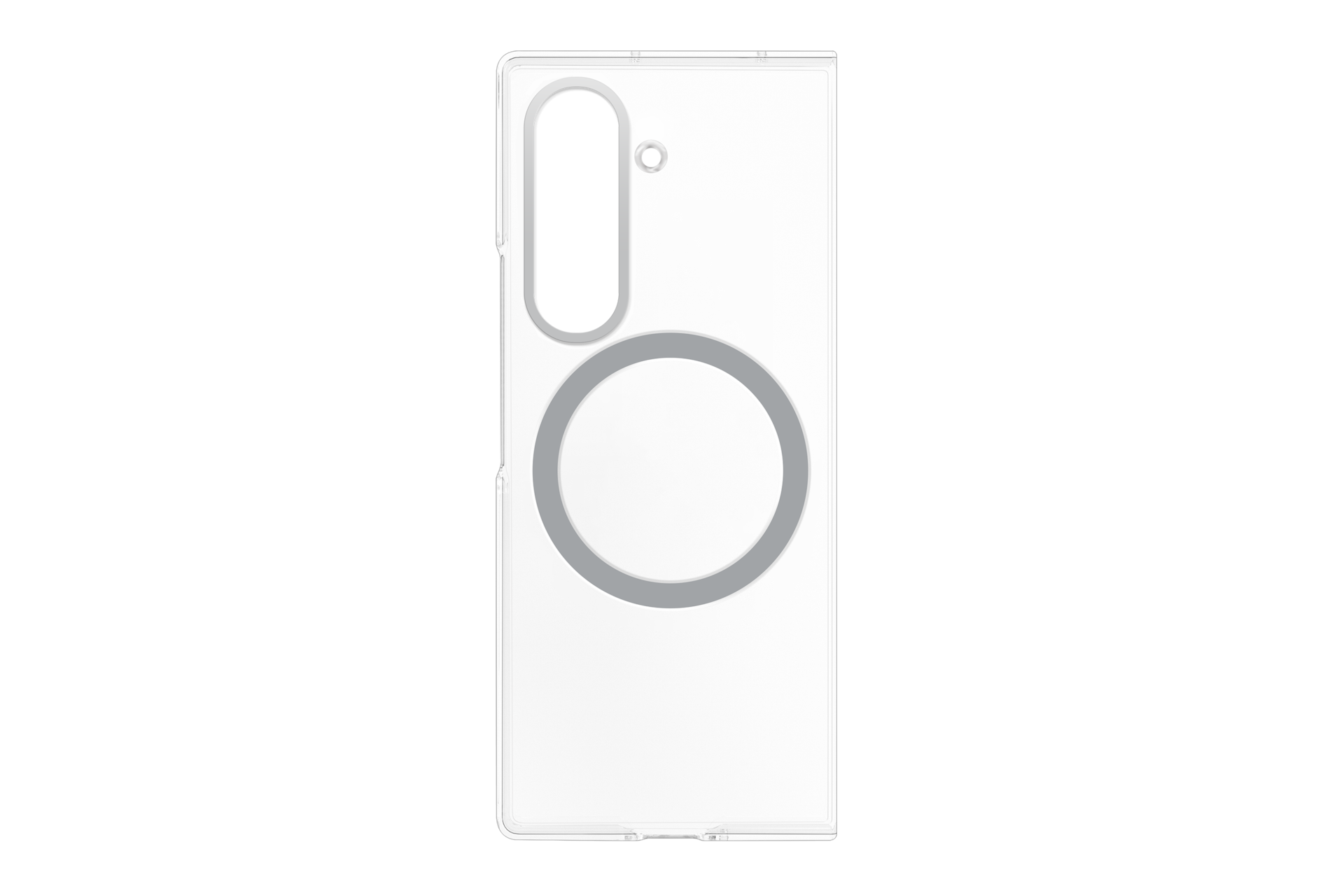 Samsung Galaxy Z Fold7 Clear Magnet Case-Color: Transparent---Ennap.com