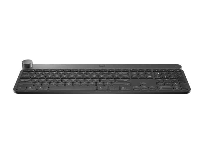 Logitech Craft Wireless Keyboard for Advanced Creativity & Productivity
