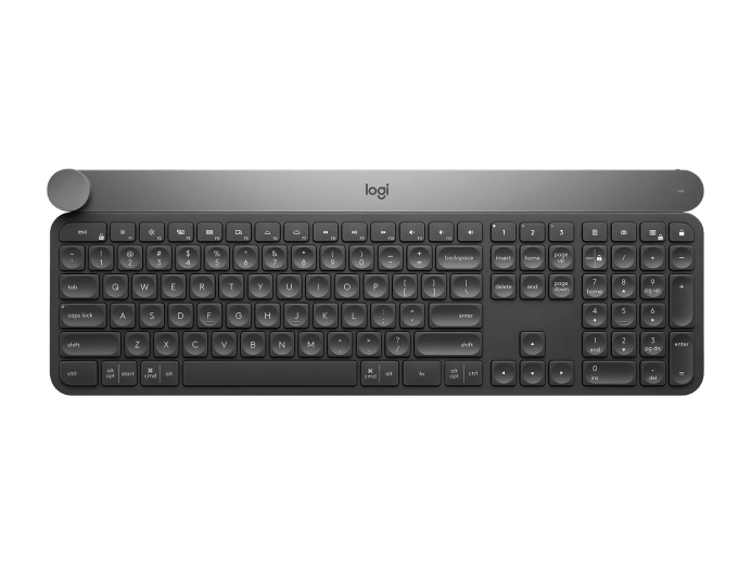 Logitech Craft Wireless Keyboard for Advanced Creativity & Productivity