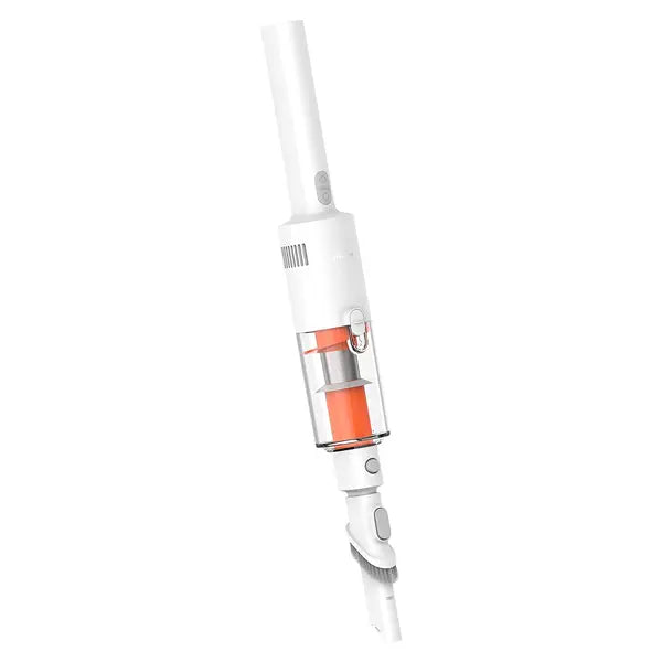 Xiaomi Vacuum Cleaner P30 used as a handheld vacuum with the crevice brush