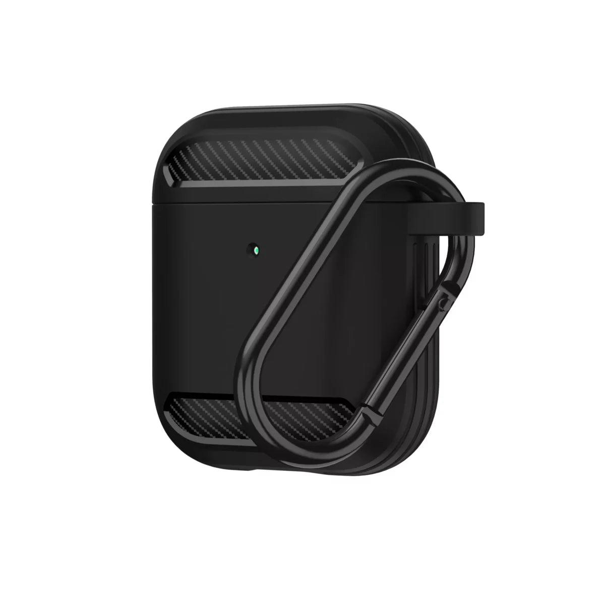WiWU APC005 Apple AirPods 2 Cover Case Full-Body Shockproof Cute Protective Cover with Keychain - WiWU APC005 Apple AirPods 2 Cover Case Full-Body Shockproof Cute Protective Cover with Keychain - Default Title Ennap.com