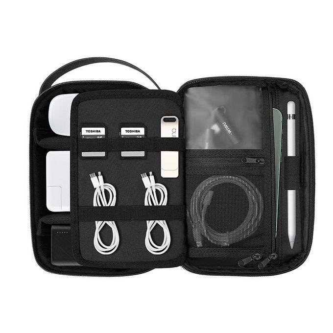 WiWU Camou Jungle Pouch Multi Pockets Universal Travel Organizer Bag - WiWU Camou Jungle Pouch Multi Pockets Universal Travel Organizer Bag - Gray Ennap.com