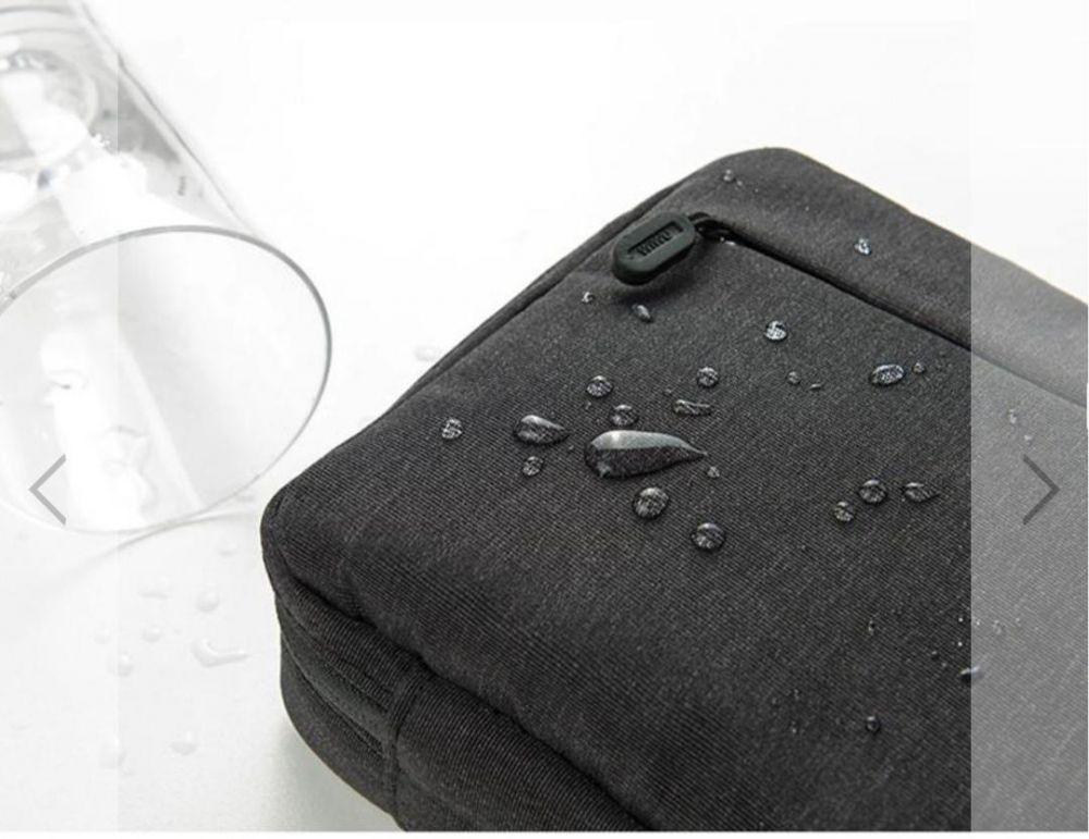 WiWU Cozy Mega Organizer Double Layer Storage Bag Waterproof 8.2 inch - WiWU Cozy Mega Organizer Double Layer Storage Bag Waterproof 8.2 inch - Gray Ennap.com
