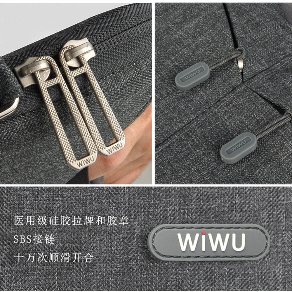 WiWU Gent Business Laptop Sleeve Bag Water Repellent Case for MacBook Tablet 13.3 inch