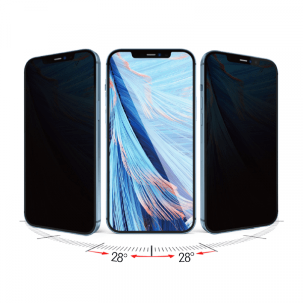 WiWU iPrivacy Anti-spy Tempered Glass Black Film Screen Protector for iPhone 13 Pro Max - WiWU iPrivacy Anti-spy Tempered Glass Black Film Screen Protector for iPhone 13 Pro Max - Default Title Ennap.com
