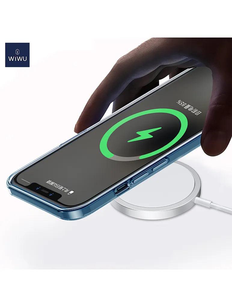 WiWU M5 15W Magnetic Fast Charging MagSafe Wireless Charger - WiWU M5 15W Magnetic Fast Charging MagSafe Wireless Charger - undefined Ennap.com