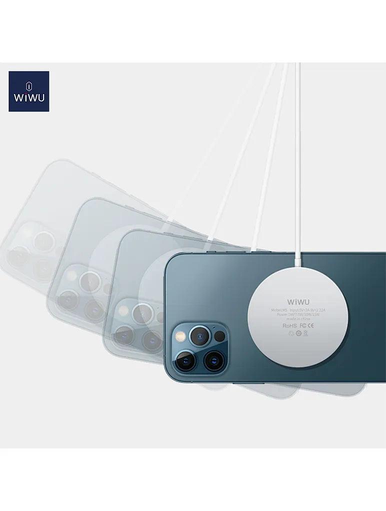 WiWU M5 15W Magnetic Fast Charging MagSafe Wireless Charger - WiWU M5 15W Magnetic Fast Charging MagSafe Wireless Charger - Default Title Ennap.com