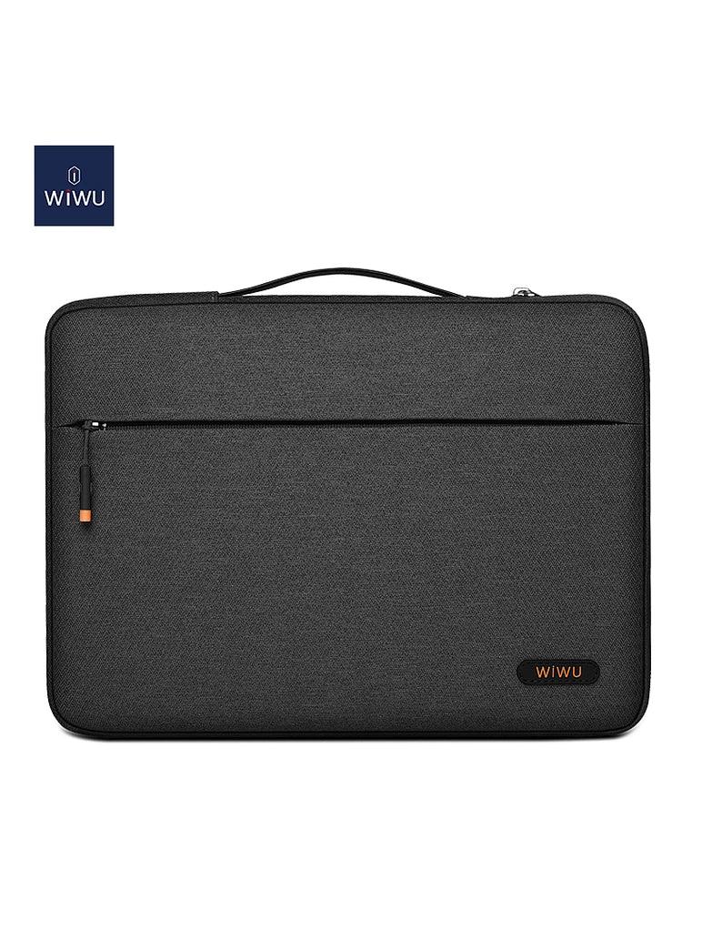 WiWU Pilot Sleeve Waterproof Polyester Laptop Bag Case - WiWU Pilot Sleeve Waterproof Polyester Laptop Bag Case - Black / 14-Inch Ennap.com
