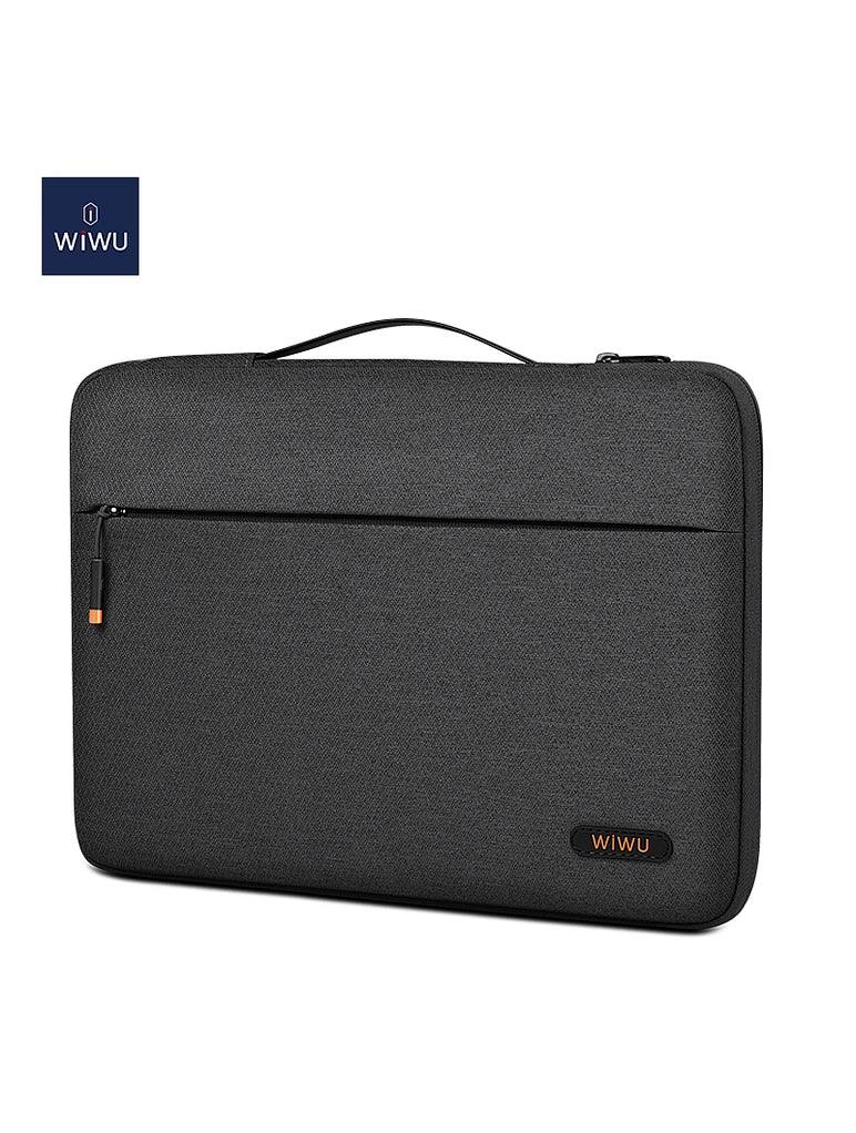 WiWU Pilot Sleeve Waterproof Polyester Laptop Bag Case - WiWU Pilot Sleeve Waterproof Polyester Laptop Bag Case - Black / 14-Inch Ennap.com