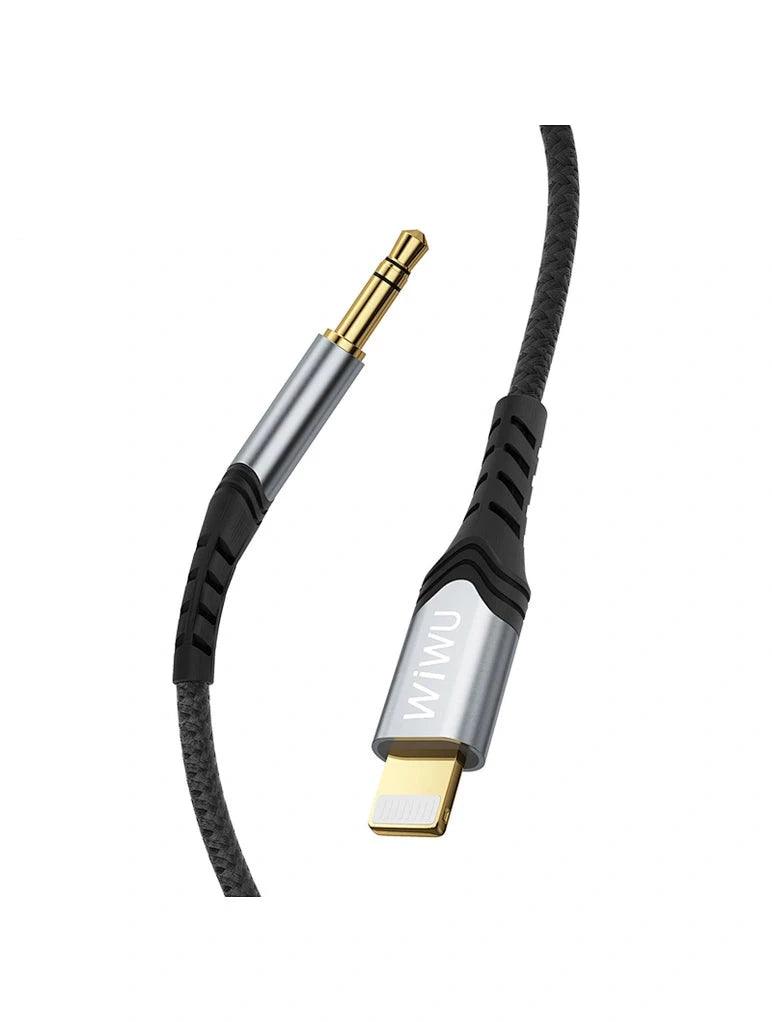 WIWU YP-02 IOS AUX Lightning to 3.5mm Audio - WIWU YP-02 IOS AUX Lightning to 3.5mm Audio - Default Title Ennap.com