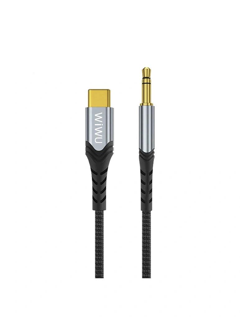 WIWU YP-03 AUX USB-C to 3.5mm Audio - WIWU YP-03 AUX USB-C to 3.5mm Audio - undefined Ennap.com