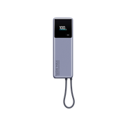 Xiaomi 165W Power Bank 10000 Gray with integrated cable