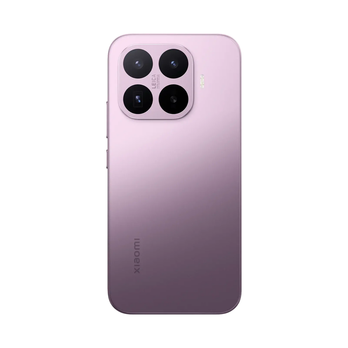Back of the Violet Xiaomi 17T with the Leica camera module