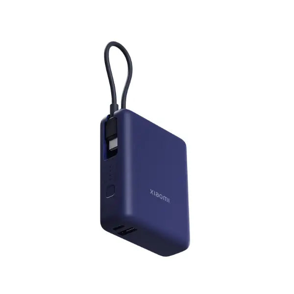 Xiaomi 33W Power Bank 10000mAh Blue angled view