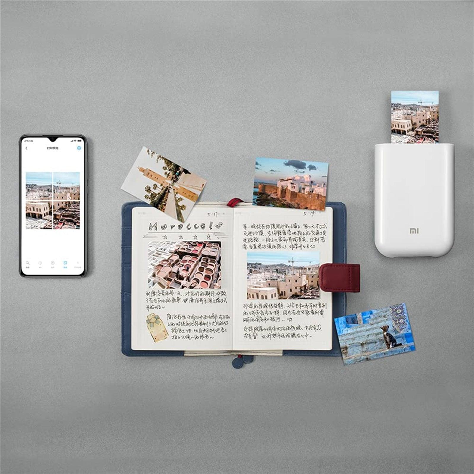 Xiaomi Mi Portable Photo Printer Paper 20 Sheets----Ennap.com