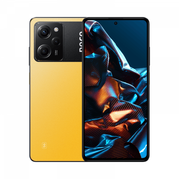 Xiaomi Poco X5 Pro Dual SIM 5G-Storage Capacity: 6GB RAM + 128GB-Color: Yellow--Ennap.com