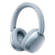 Xiaomi REDMI Headphones Neo in Mist Blue seen at an angle from the front