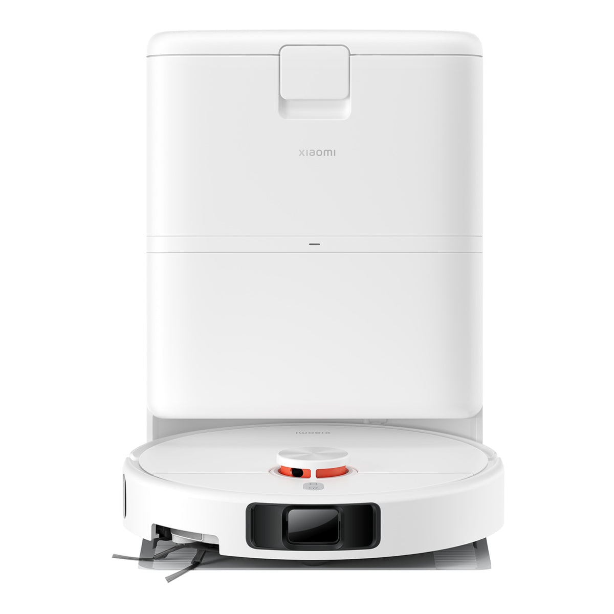 Xiaomi Robot Vacuum H50 Pro docked in its base station, front view