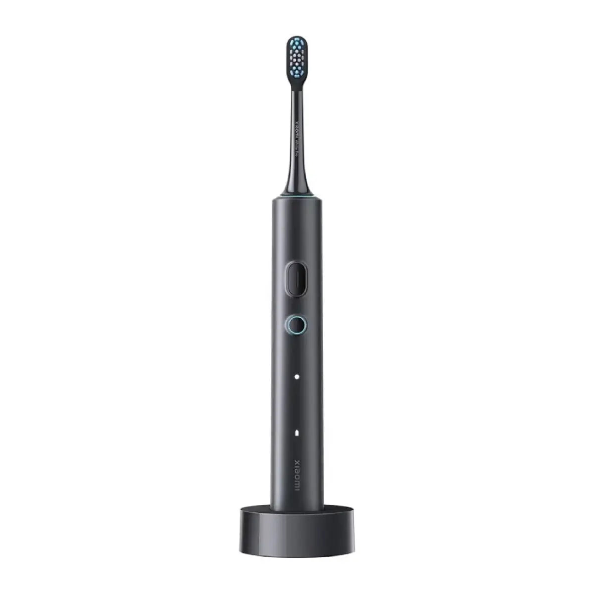 Xiaomi Smart Electric Toothbrush T501 in Black on its charging dock