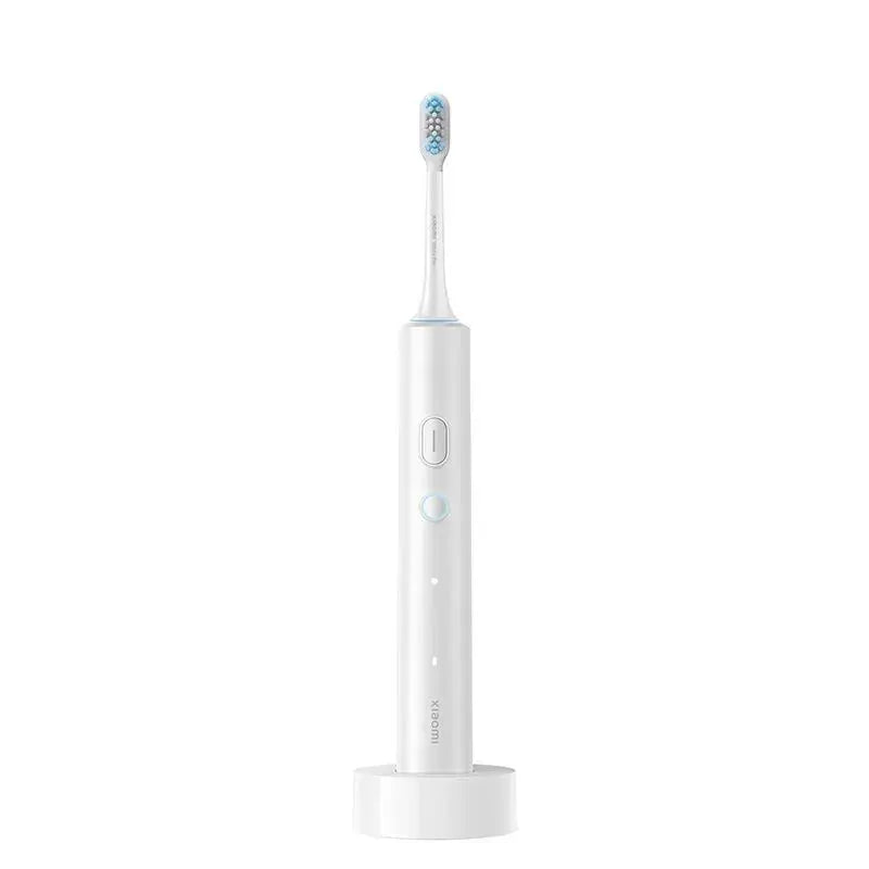 Xiaomi Smart Electric Toothbrush T501 in White on its charging dock