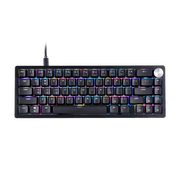 كيبورد الألعاب الميكانيكي XPG Sorcerer Mini بحجم 65% باللون Black مع إضاءة RGB