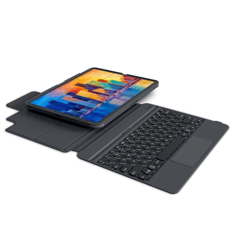 كيبورد لاسلكي ZAGG Pro Keys مع لوحة لمس لجهاز iPad Pro مقاس 12.9 بوصة