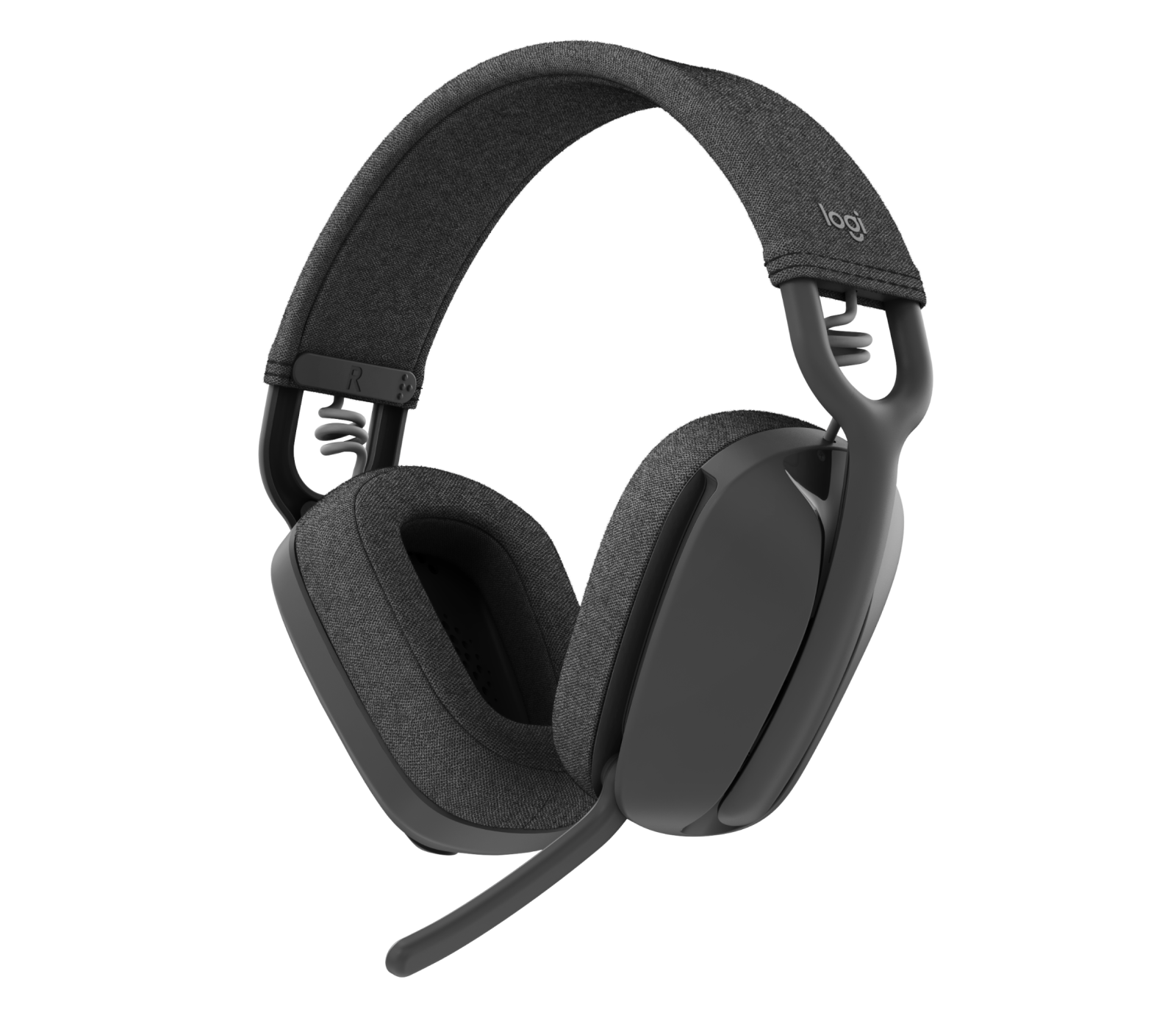 Logitech Zone Vibe 100 Wireless Over the Ear Headphones - Logitech Zone Vibe 100 Wireless Over the Ear Headphones - Graphite Ennap.com