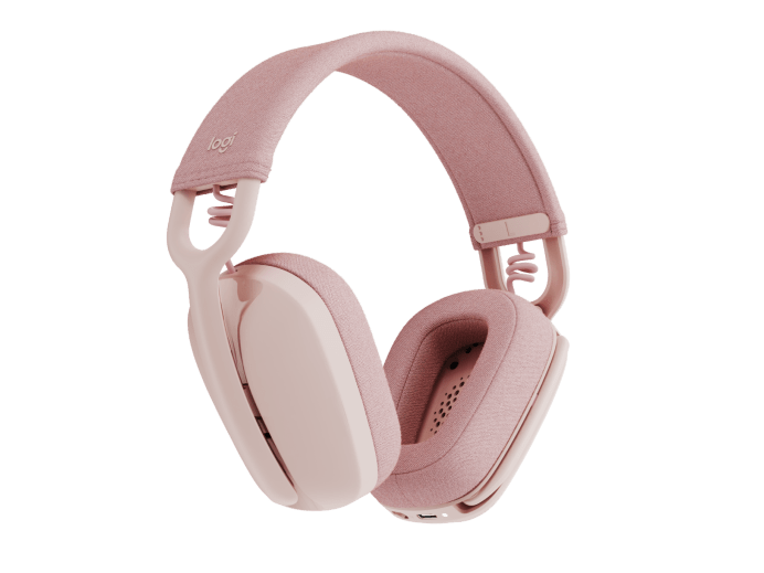 Logitech Zone Vibe 100 Wireless Over the Ear Headphones - Logitech Zone Vibe 100 Wireless Over the Ear Headphones - Graphite Ennap.com