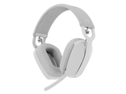 Logitech Zone Vibe 100 Wireless Over the Ear Headphones - Logitech Zone Vibe 100 Wireless Over the Ear Headphones - Off-white Ennap.com