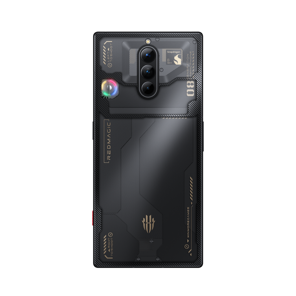 ZTE Nubia REDMAGIC 8 Pro Gaming Smartphone - ZTE Nubia REDMAGIC 8 Pro Gaming Smartphone - 16GB RAM + 512GB / Void Ennap.com